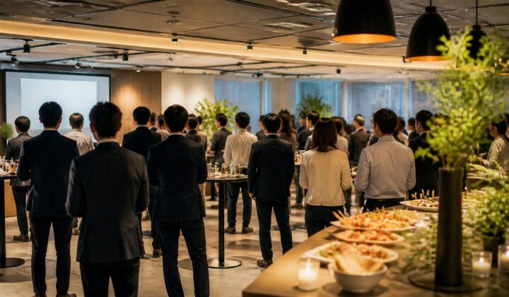 オフィスを活用した社内懇親イベント